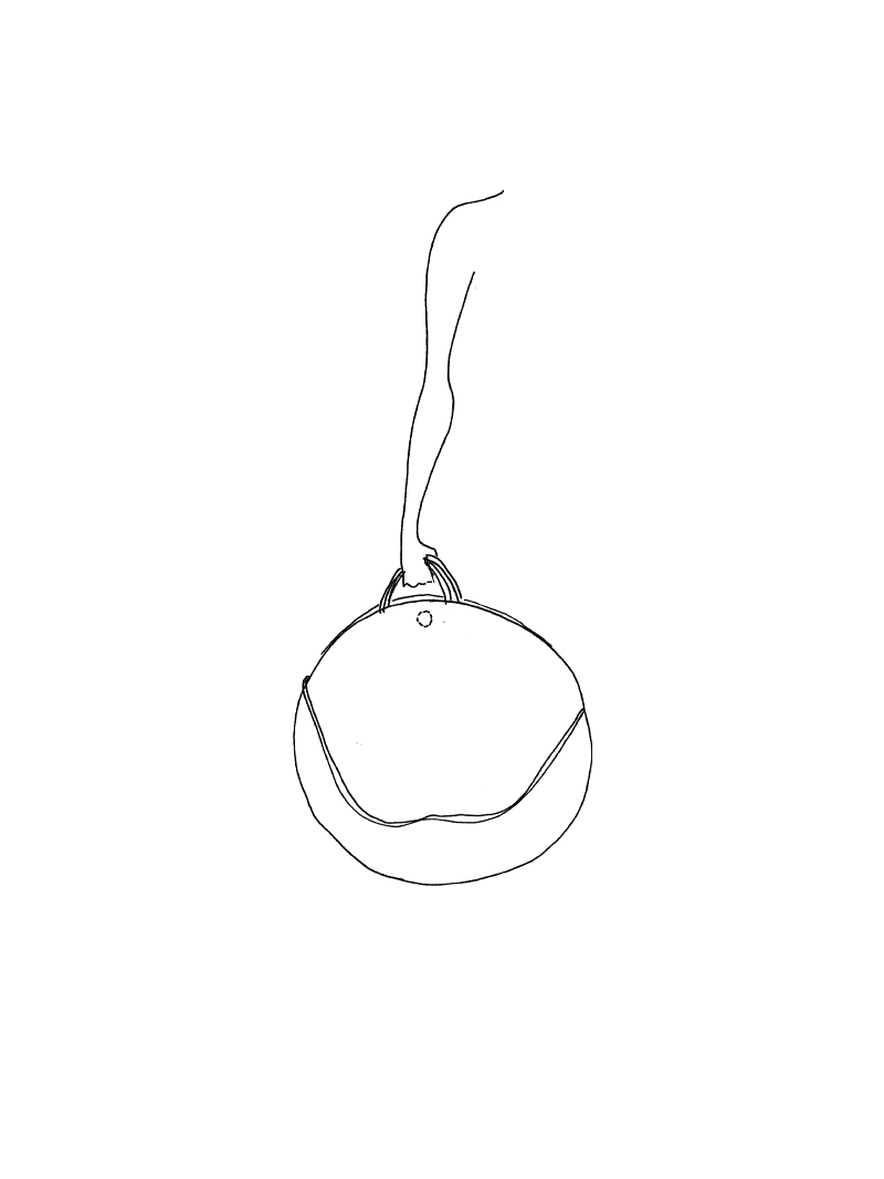 Rundholz - Runder Leinen mix Shopper - 1261122526