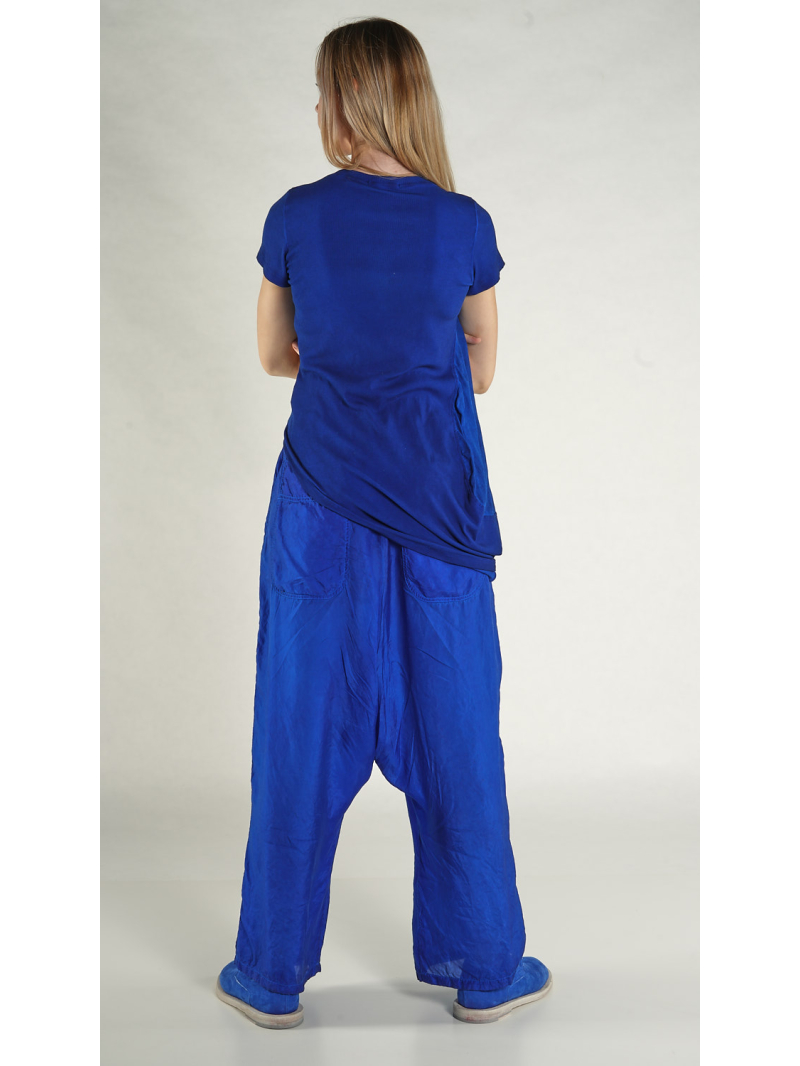 Rundholz - Asymmetrisches T-Shirt in schmaler Form - 1261180503