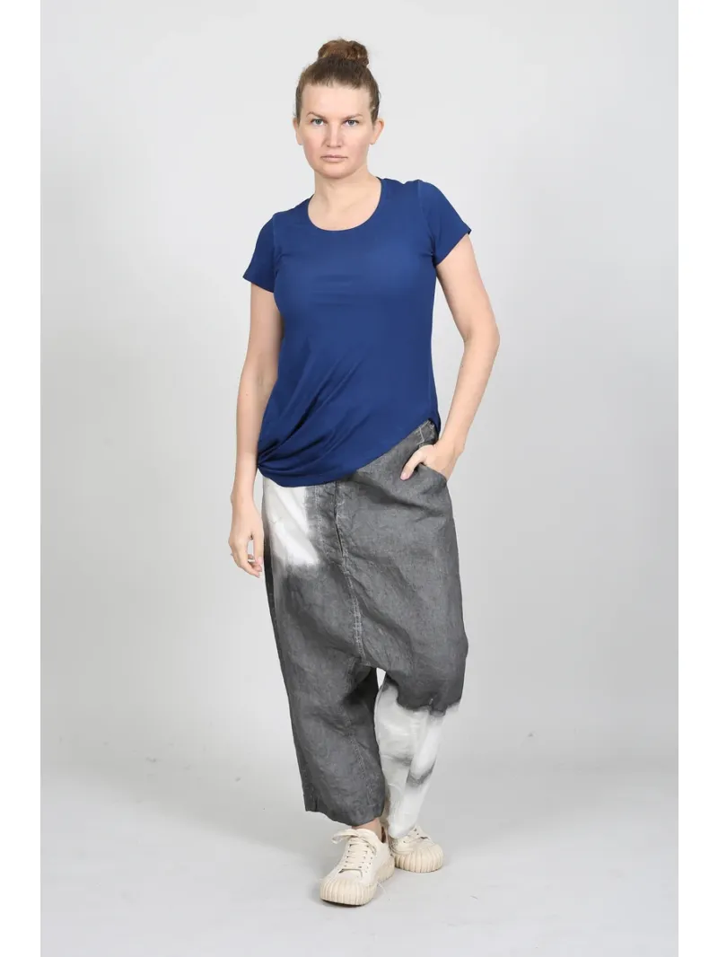 Rundholz - T-shirt asymétrique à la coupe ajustée - 1261180503