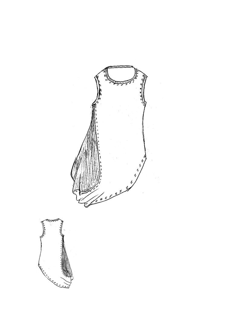 Rundholz - Rippen Jersey Kleid - 1261180905