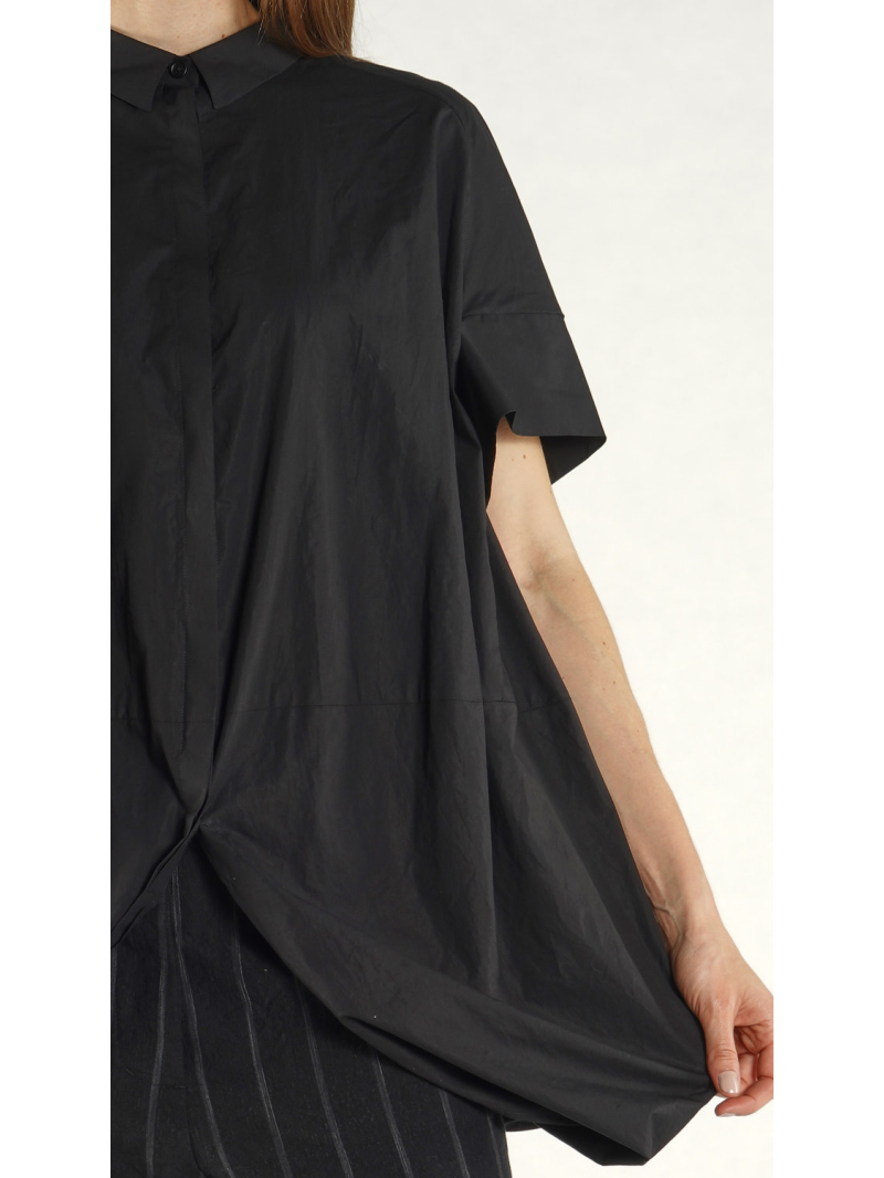 Rundholz - Ballonförmige Bluse mit Drapierung - 1261230404