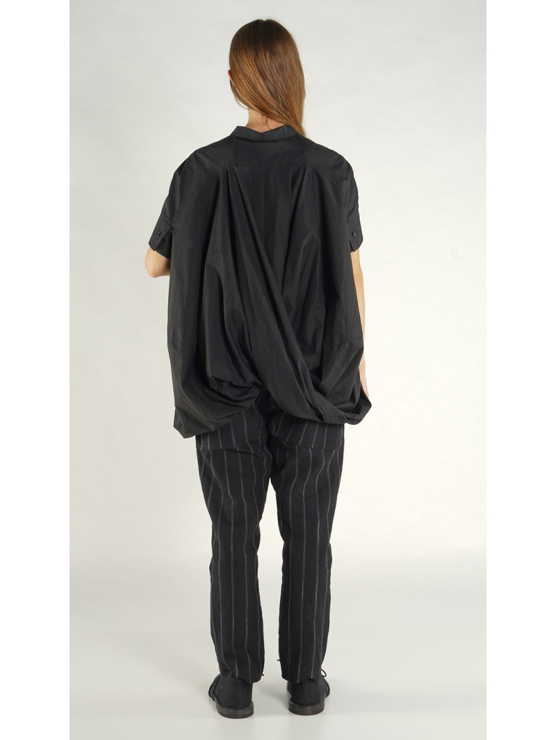 Rundholz - Ballonförmige Bluse mit Drapierung - 1261230404