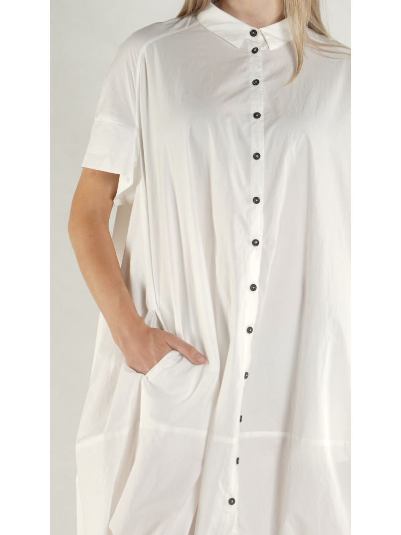 Rundholz - Ballonförmiges Kleid mit Drapierung - 1261230902