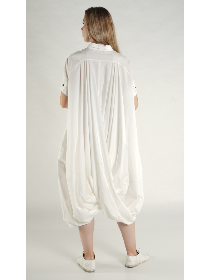 Rundholz - Ballonförmiges Kleid mit Drapierung - 1261230902