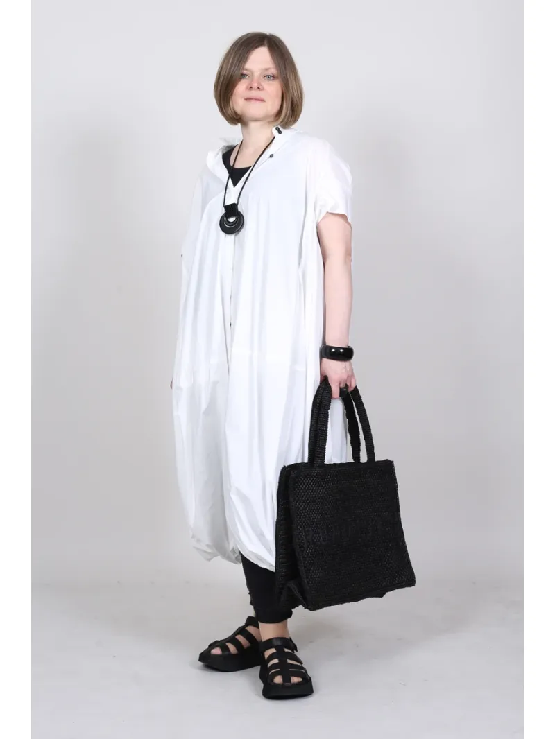 Rundholz - Ballonförmiges Kleid mit Drapierung - 1261230902