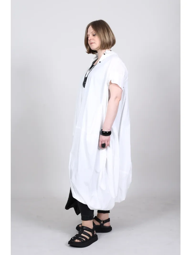 Rundholz - Ballonförmiges Kleid mit Drapierung - 1261230902