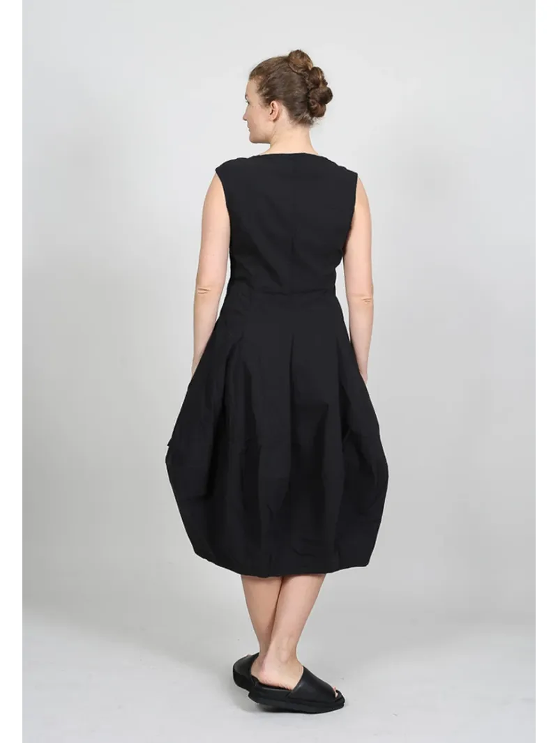 Rundholz - Robe ballon avec application de rubans - 1261240910