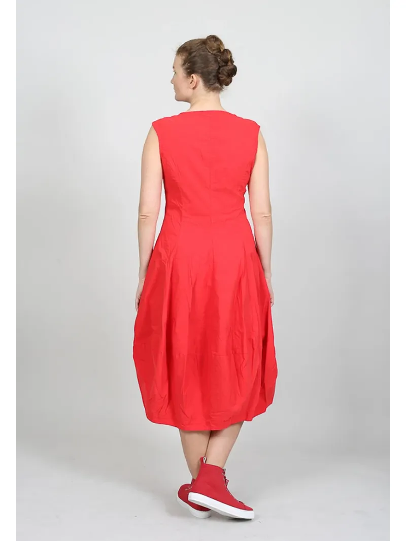 Rundholz - Robe ballon avec application de rubans - 1261240910