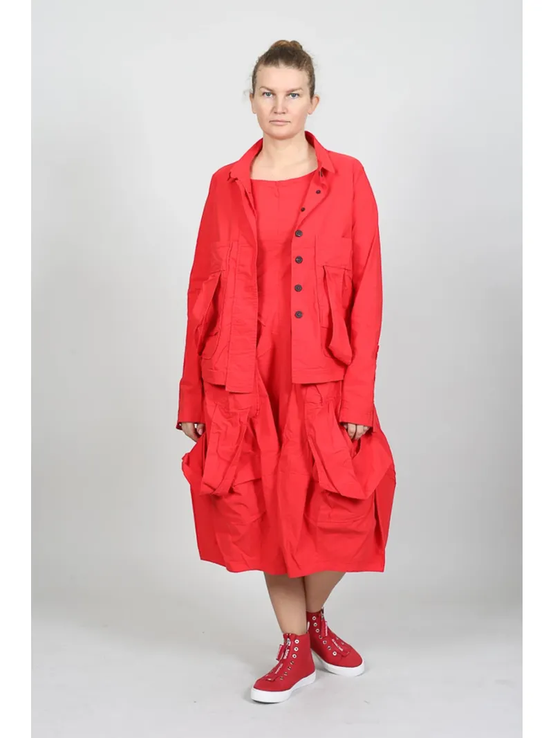 Rundholz - Veste droite avec application de ruban - 1261241102