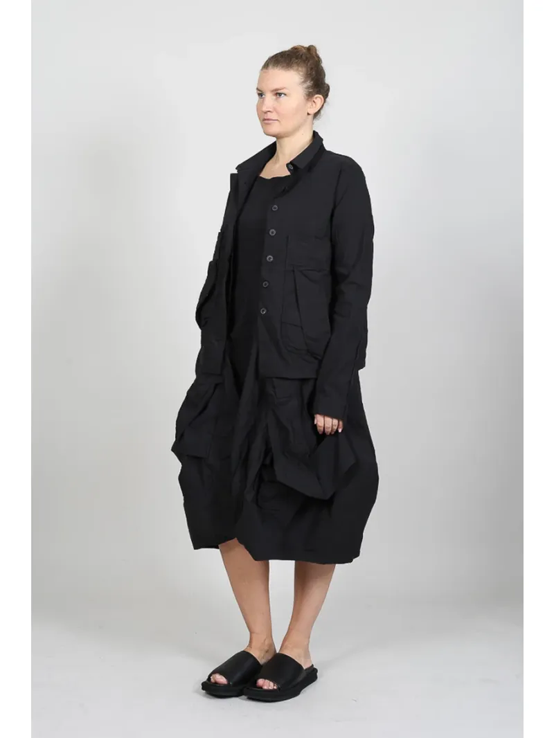 Rundholz - Veste droite avec application de ruban - 1261241102