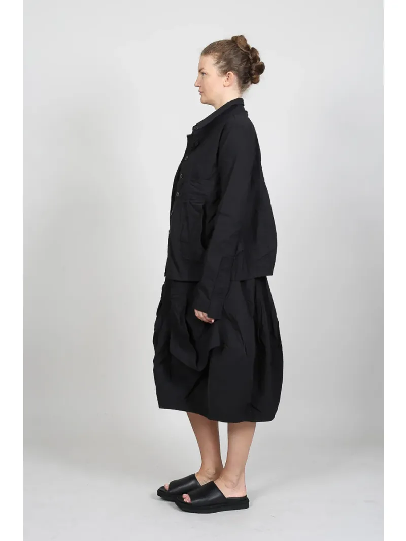 Rundholz - Veste droite avec application de ruban - 1261241102