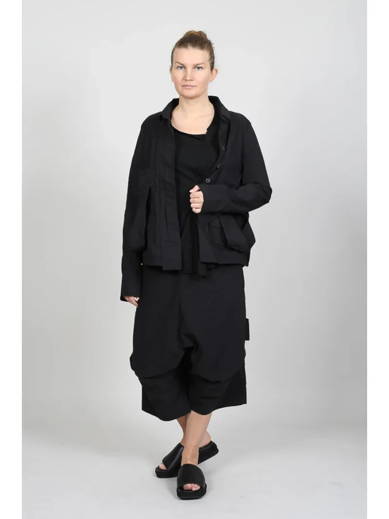 Rundholz - Veste droite avec application de ruban - 1261241102
