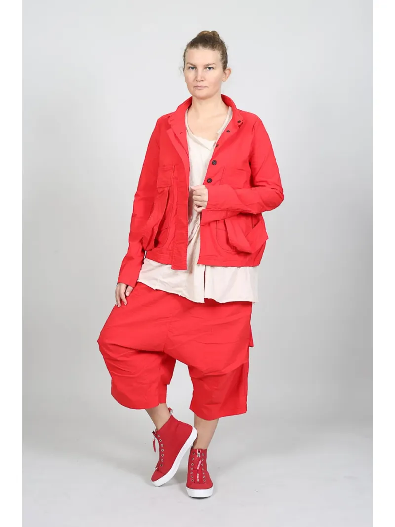 Rundholz - Veste droite avec application de ruban - 1261241102