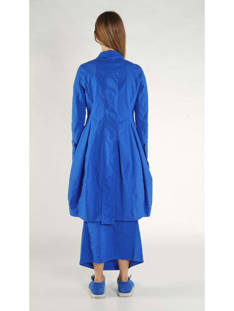 Rundholz - Ballonförmiger Stretch Mantel - 1261241209