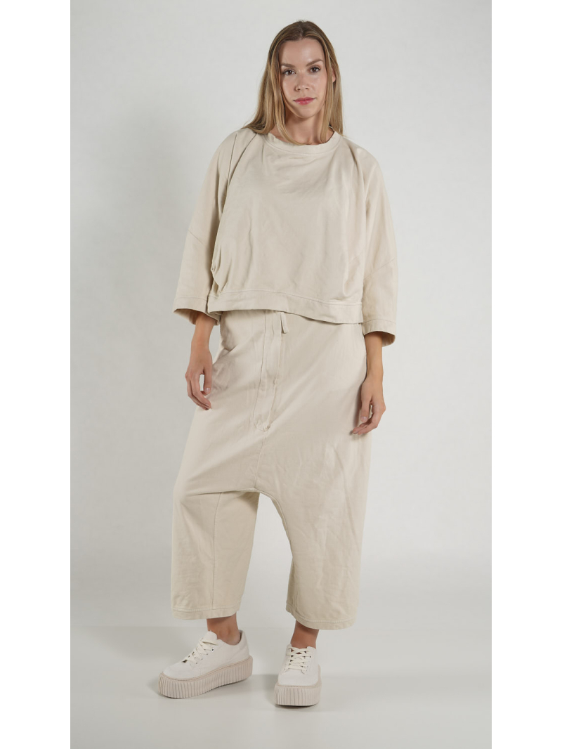 Rundholz - Kurzes French Terry Shirt - 1261270512