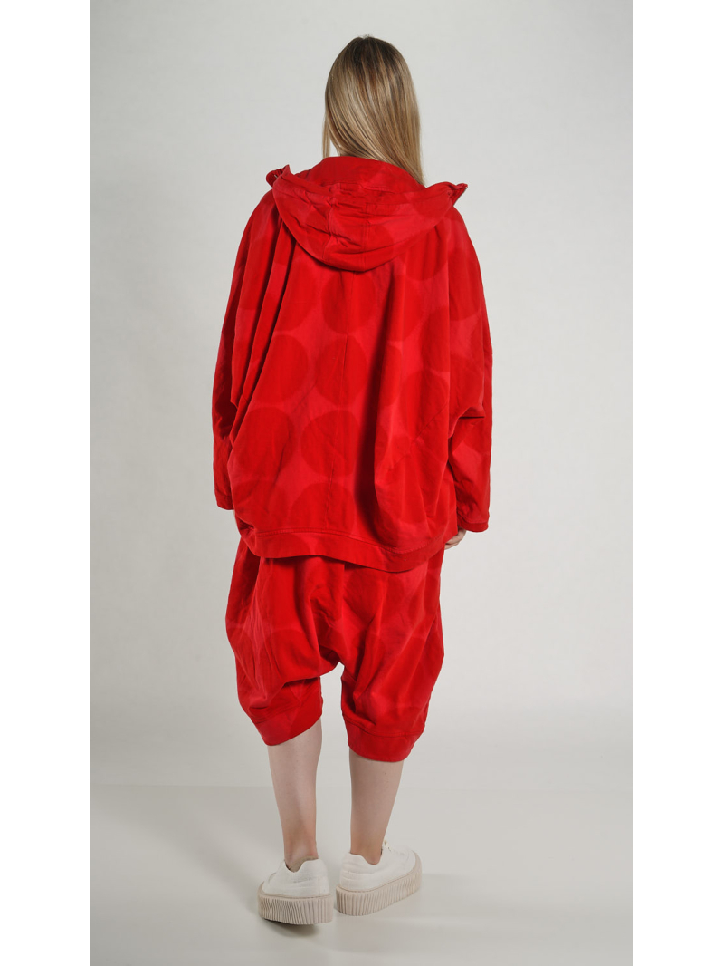 Rundholz - French Terry Jacke mit Kapuze - 1261271104