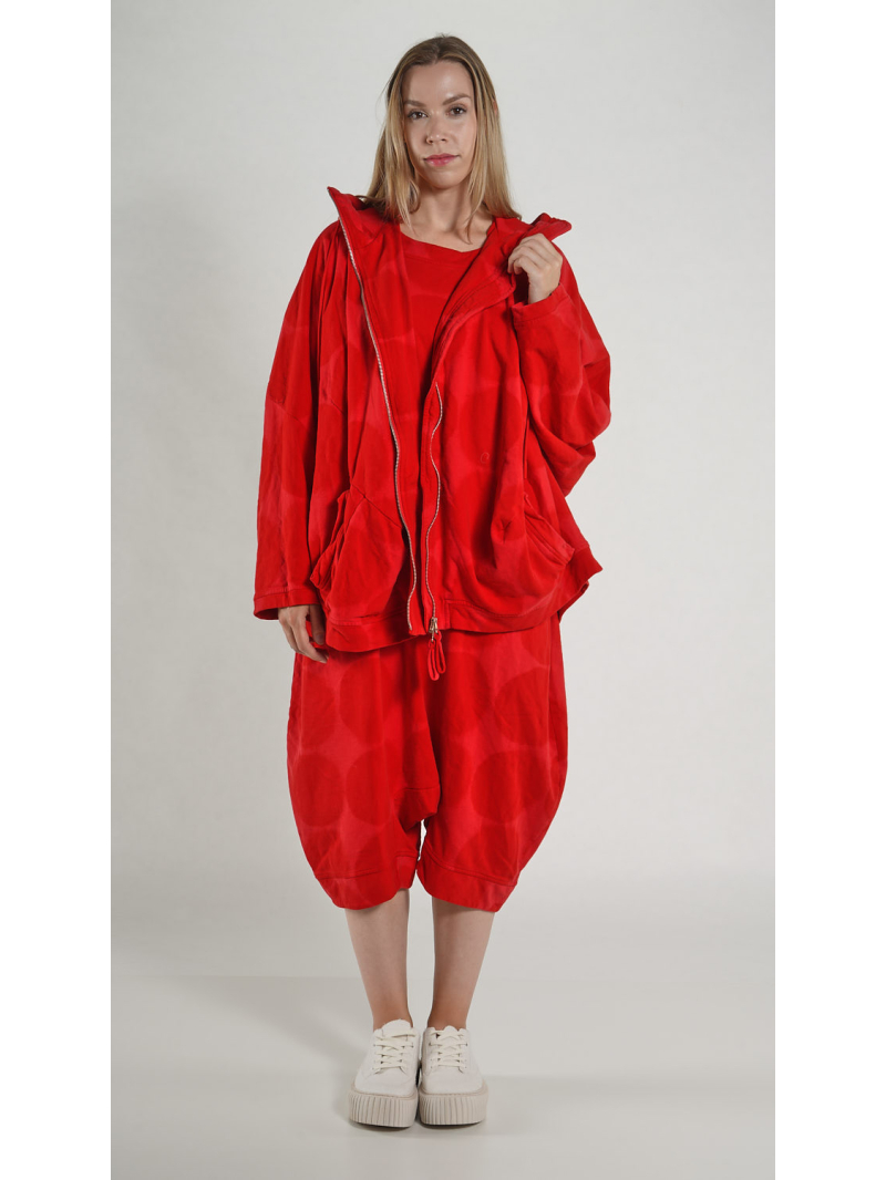 Rundholz - French Terry Jacke mit Kapuze - 1261271104