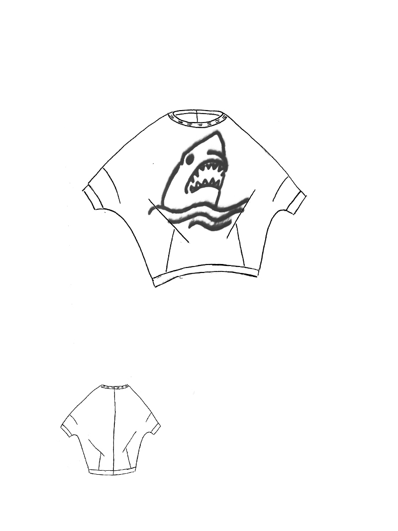 Rundholz - Oversized T-Shirt mit lässigem Schnitt - 1261300501