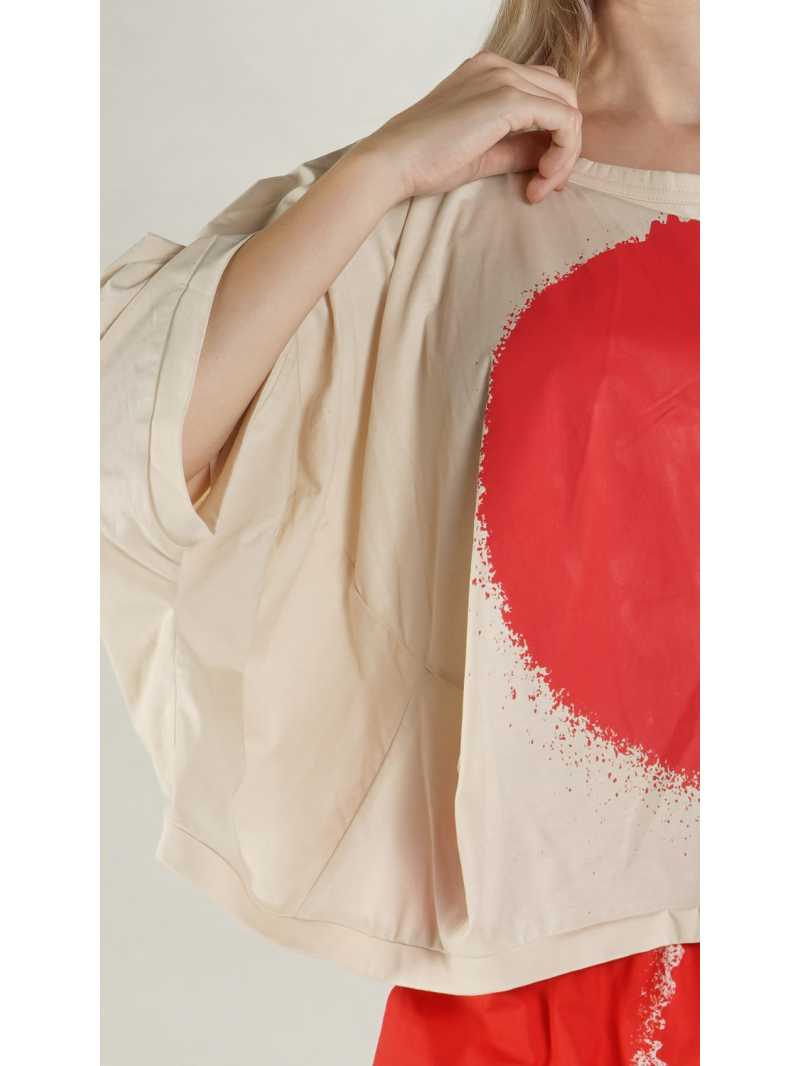 Rundholz - Oversized T-Shirt mit lässigem Schnitt - 1261300502