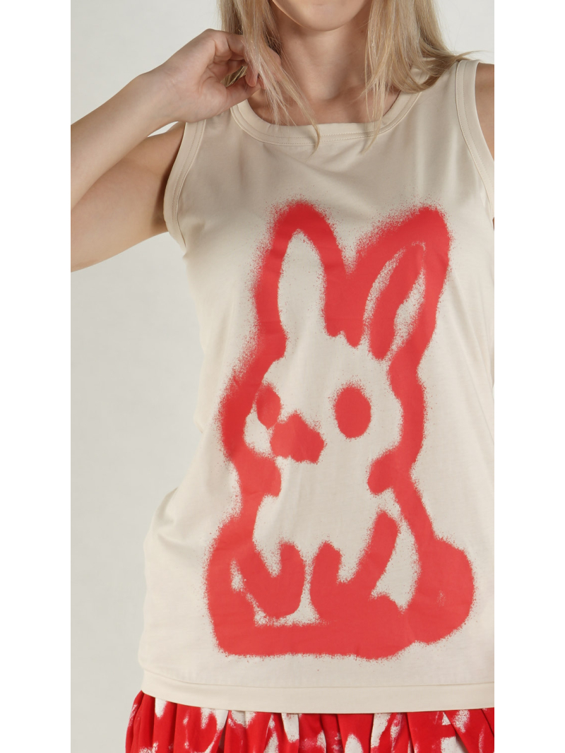 Rundholz - Tailliertes Baumwolltop mit Details - 1261300806