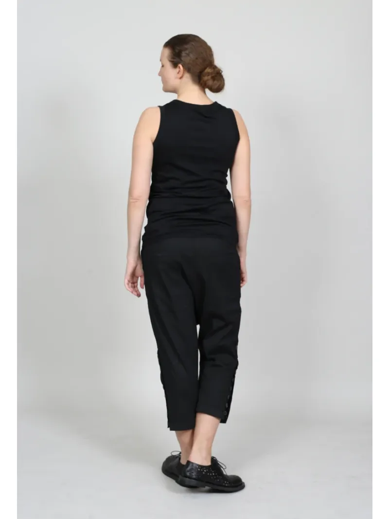 Rundholz - Tailliertes Baumwolltop mit Details - 1261300806