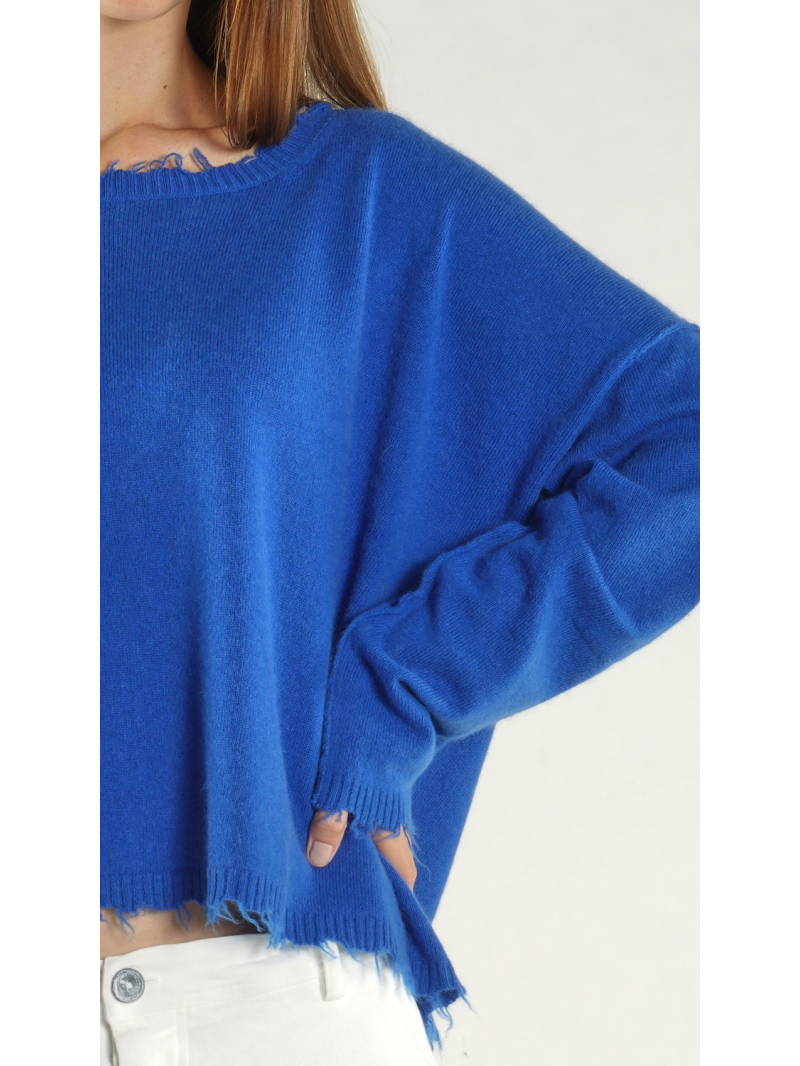 Rundholz - Weiter Merino mix Pullover - 1261330701