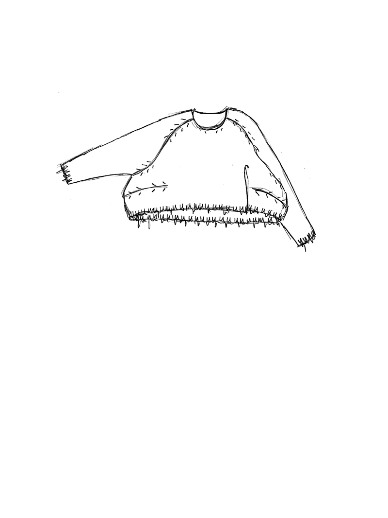 Rundholz - Oversize Merino mix Pullover - 1261330704