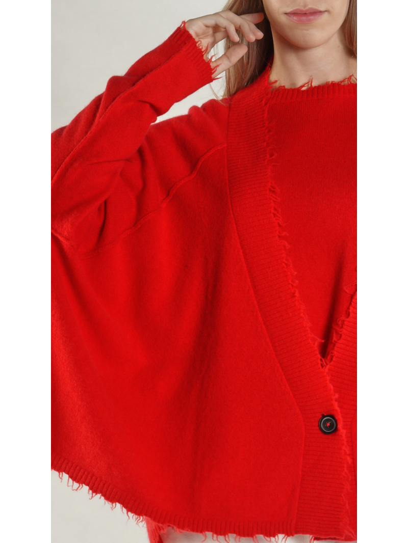 Rundholz - Oversize Strickjacke in Ballonform - 1261337105