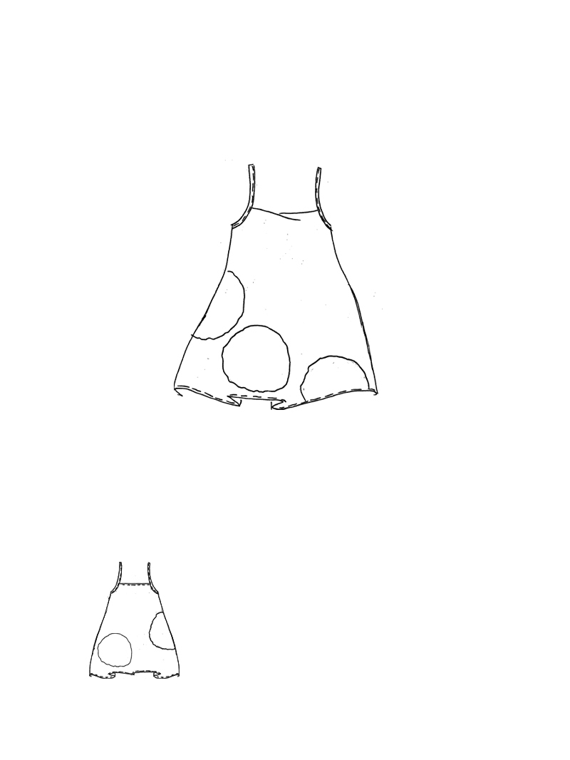 Rundholz - Baumwoll voile Top - 1261350805