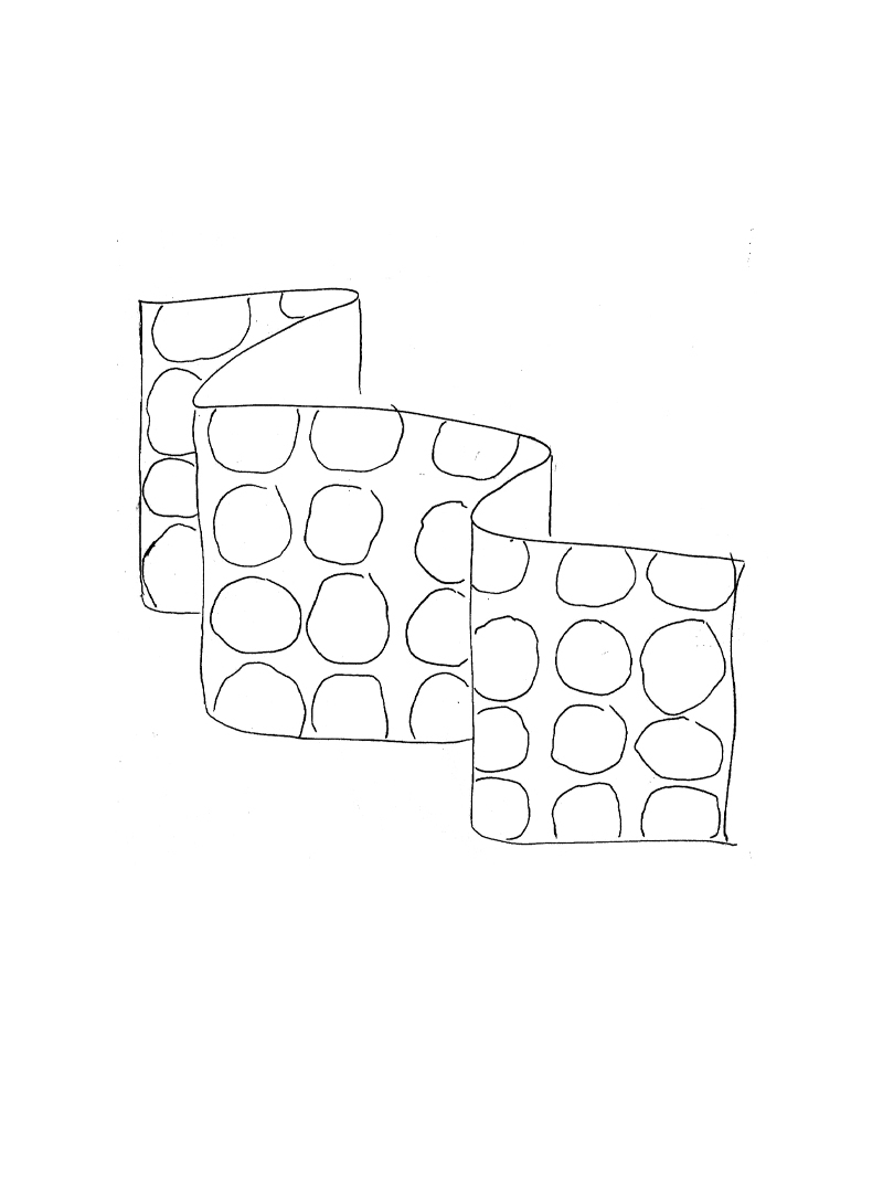 Rundholz - Baumwoll voile Schal - 1261351406