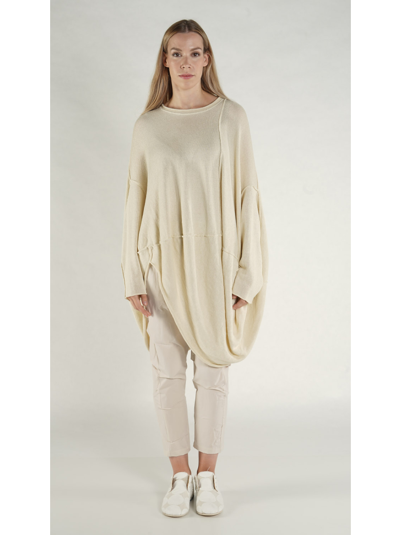 Rundholz - Asymmetrische Stricktunika in Ballonform - 1261427003