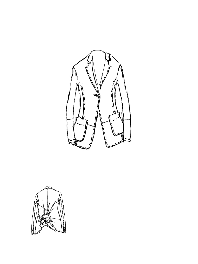Rundholz - Lammleder Jacke - 1261451106