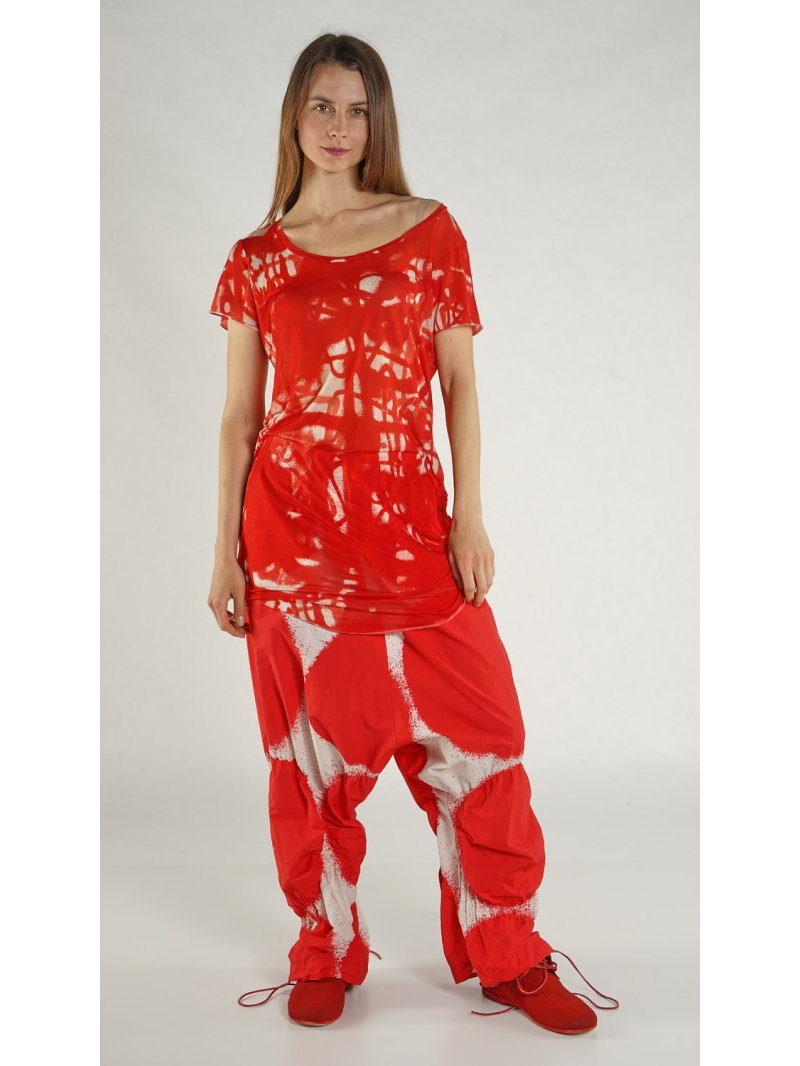 Rundholz - Schmales Lyocell Seiden T-shirt - 1261620502