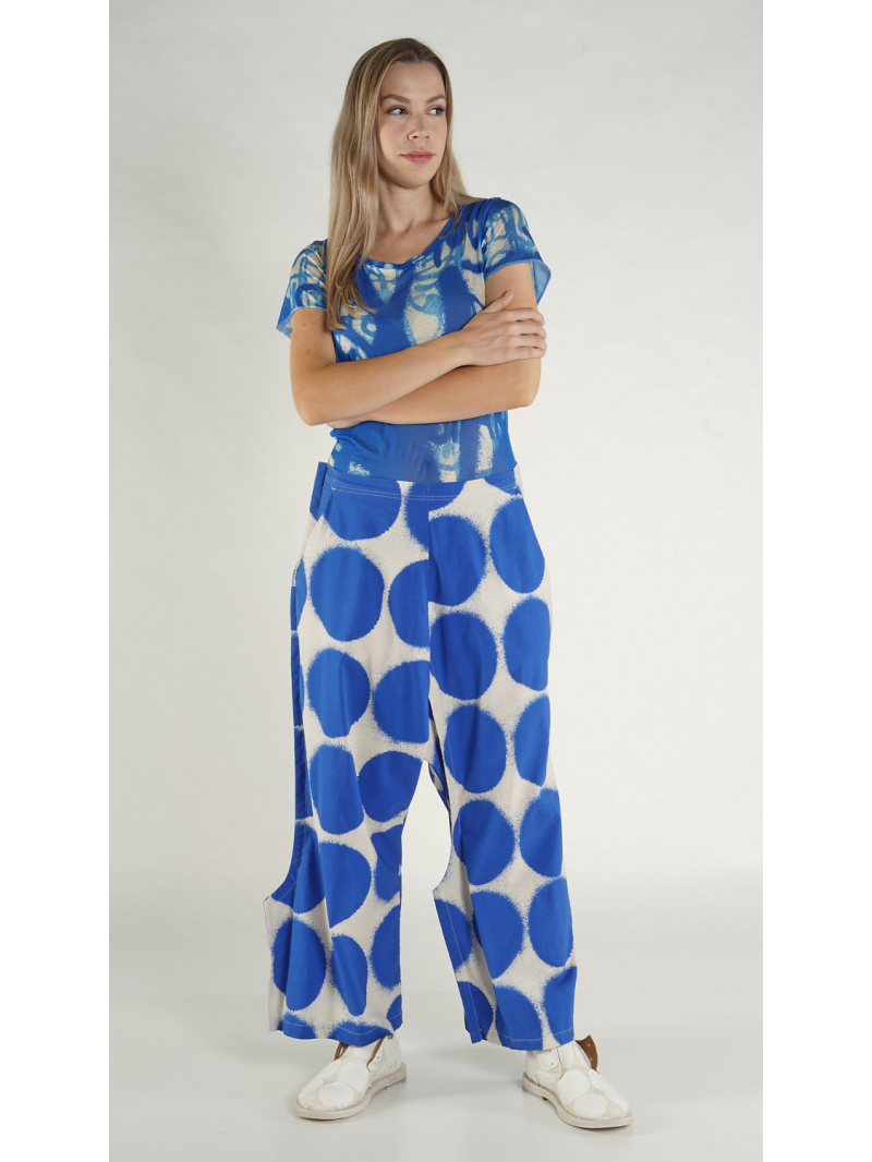 Rundholz - Lange Cottonshape Hose - 1261630102