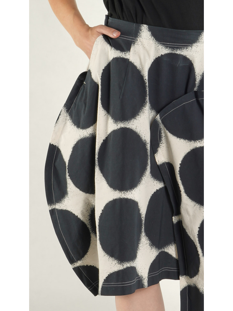 Rundholz - Asymmetrische Cottonshape Hose - 1261630104