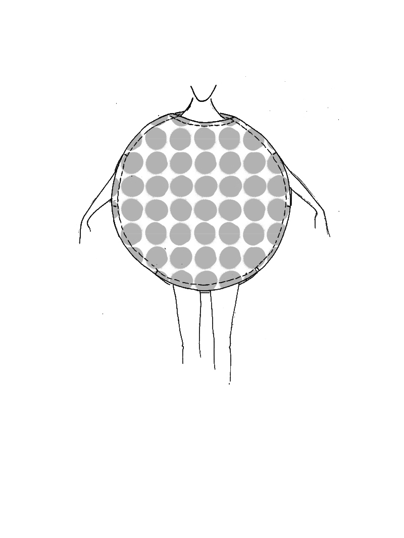 Rundholz - Ballonförmiges Kleid mit Taillierung - 1261630909