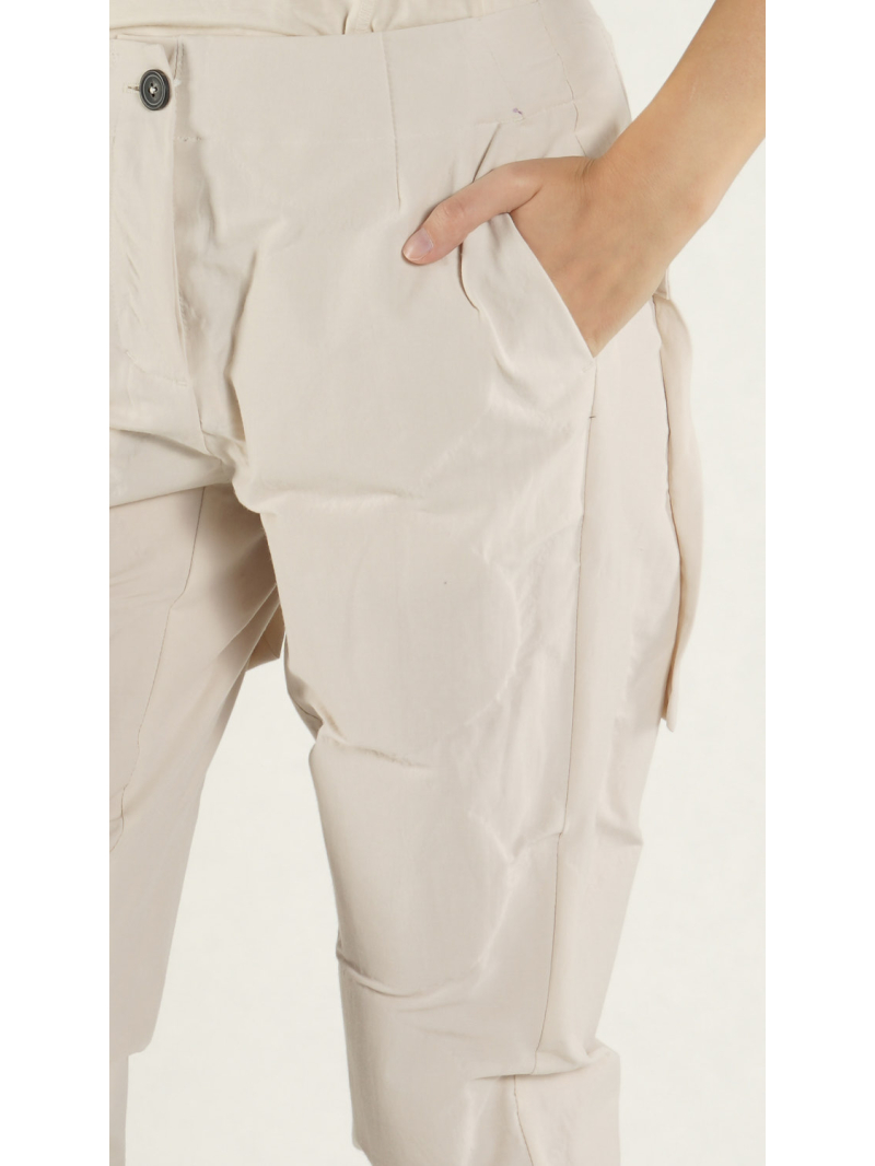 Rundholz - Schmale Cottonshape Hose - 1261640102