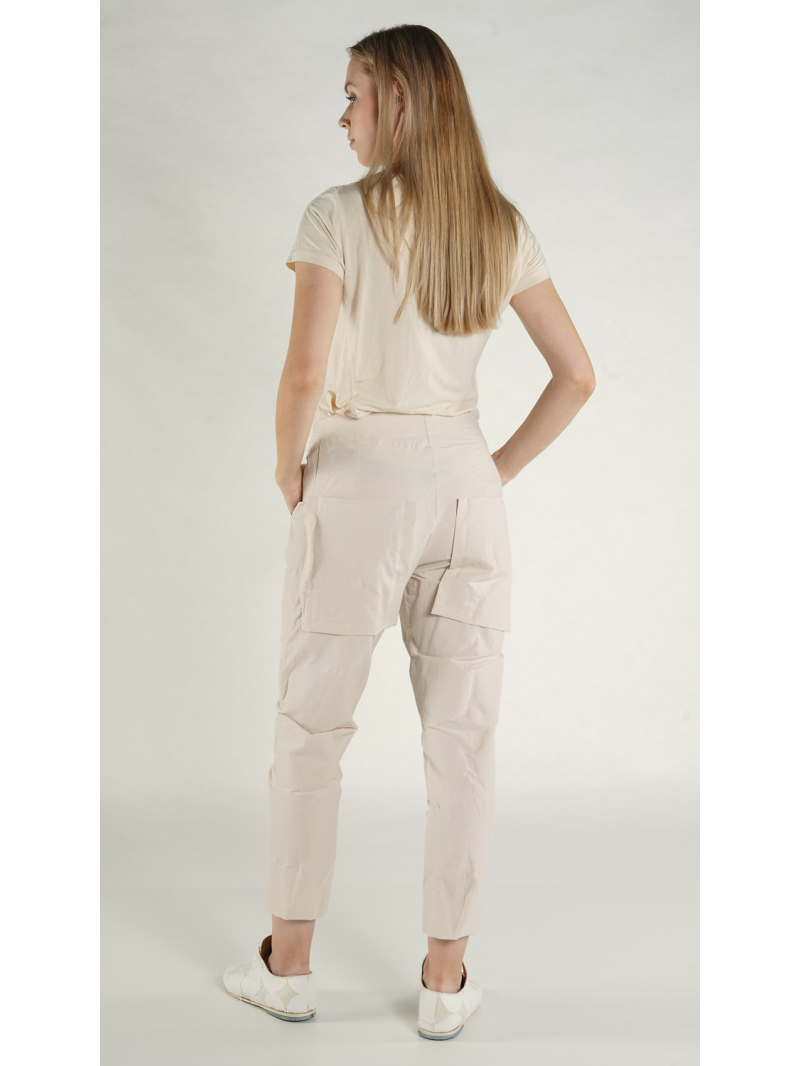 Rundholz - Schmale Cottonshape Hose - 1261640102