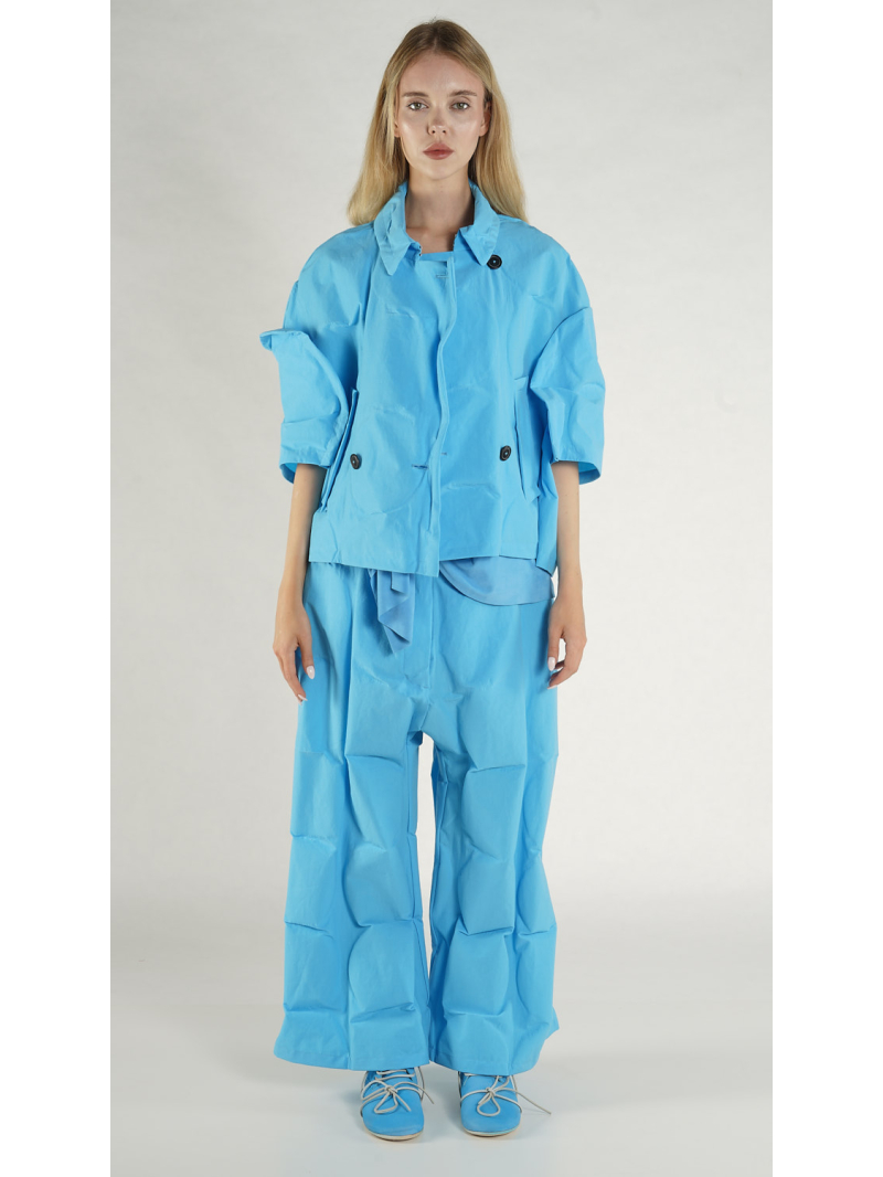 Rundholz - Weite Cottonshape Jacke - 1261641106