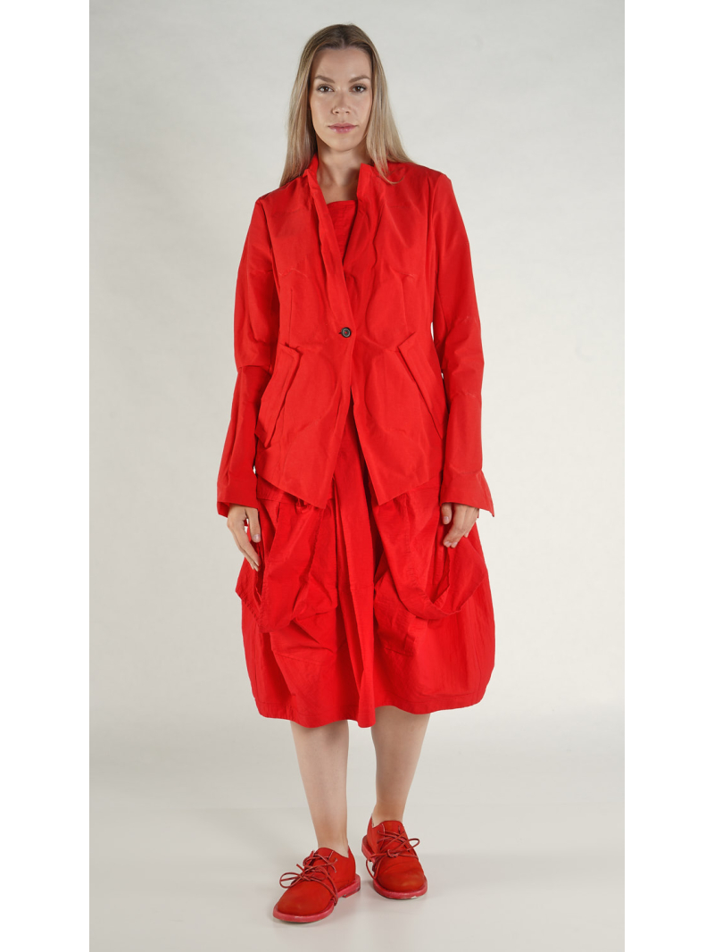 Rundholz - Taillierte Cottonshape Jacke - 1261641107