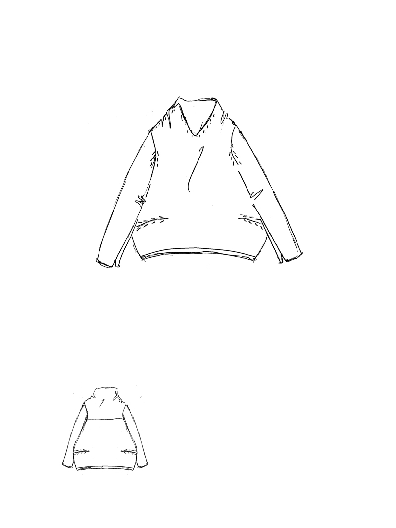 Rundholz - Lockerer Seiden Pullover - 1261660703