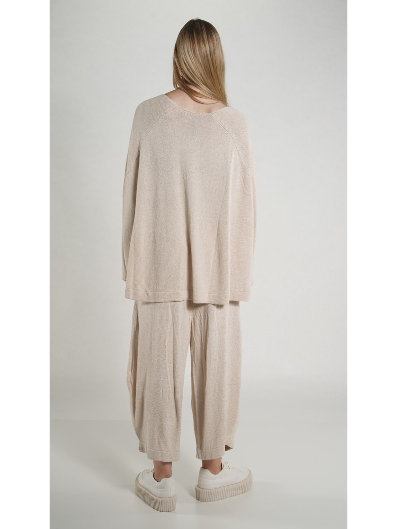 Rundholz - Oversize Seiden Pullover - 1261660704