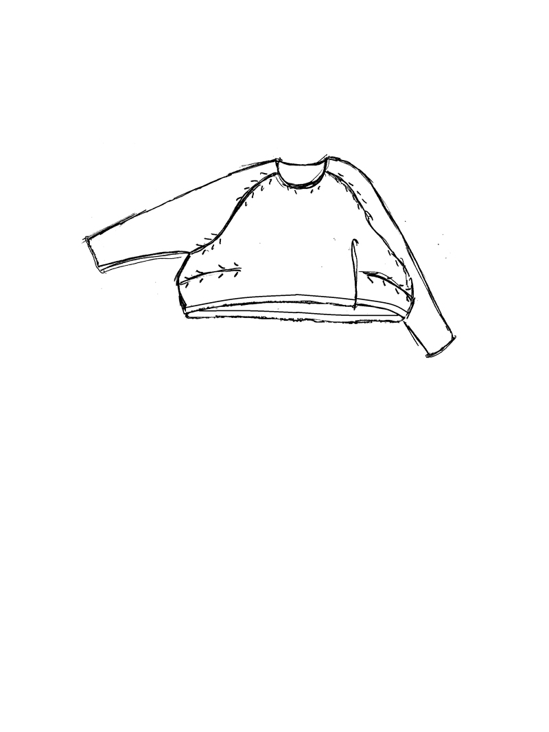 Rundholz - Oversize Seiden Pullover - 1261660704