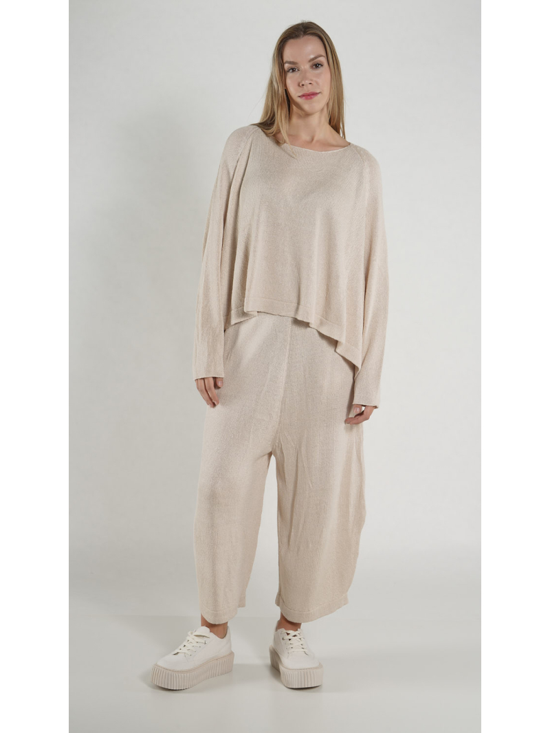 Rundholz - Oversize Seiden Pullover - 1261660704