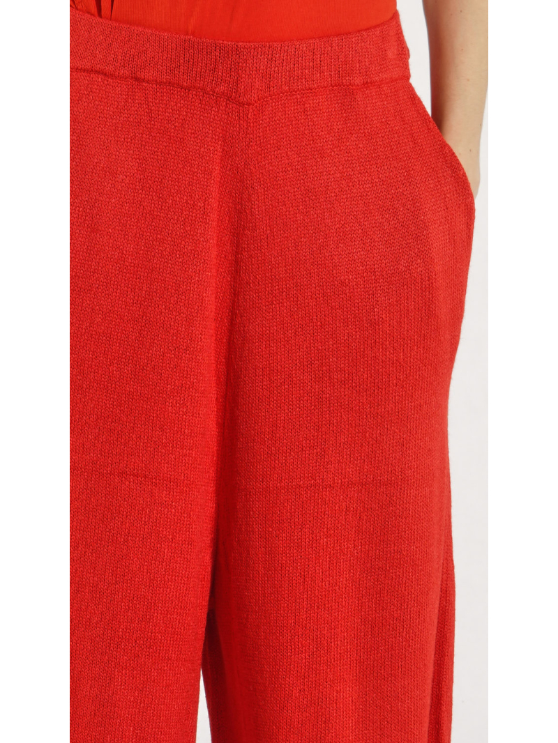 Rundholz - Seiden Strickhose - 1261667607