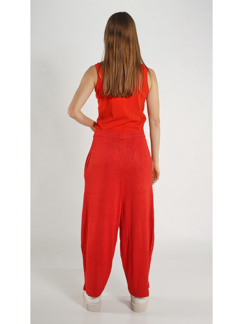 Rundholz - Seiden Strickhose - 1261667607