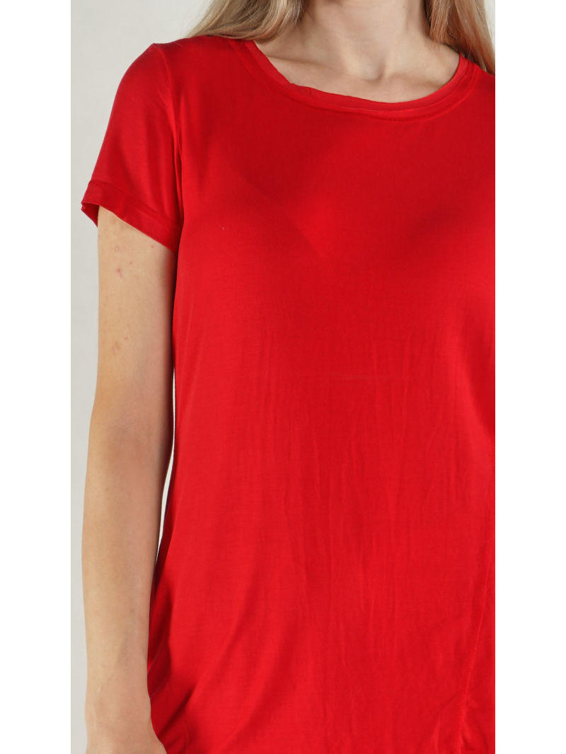 Rundholz - A-förmiges Modal Seiden Shirt - 1261700501