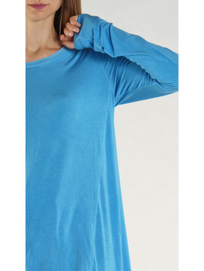 Rundholz - Langärmeliges Modal Seiden Shirt - 1261700502