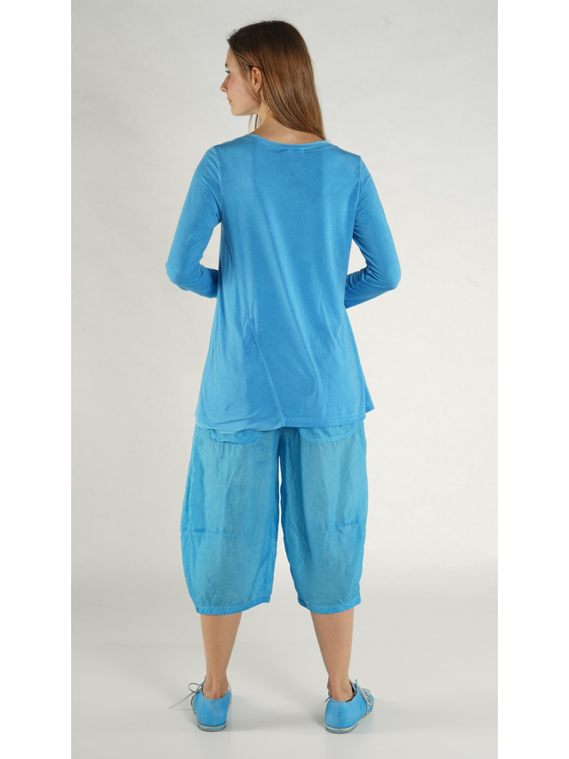 Rundholz - Langärmeliges Modal Seiden Shirt - 1261700502