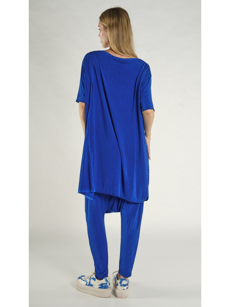 Rundholz - Ballonförmiges Modal Seiden T-shirt - 1261700504